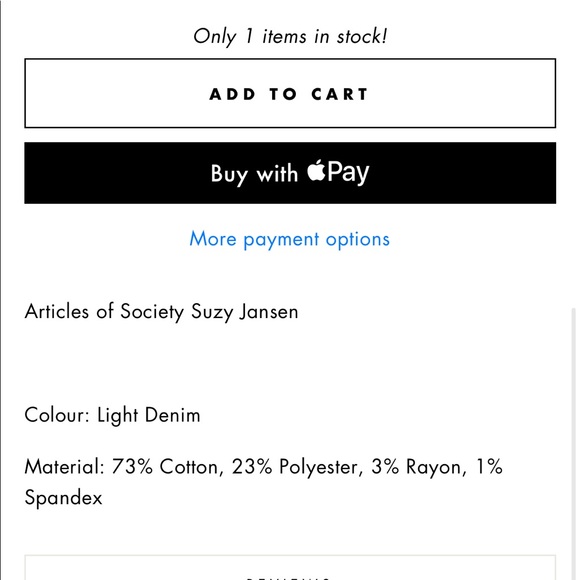 ✨ 2 for $40 SALE | Articles Of Society | 29 | Suzy Jansen Cutoff Jeans - Picture 6 of 8